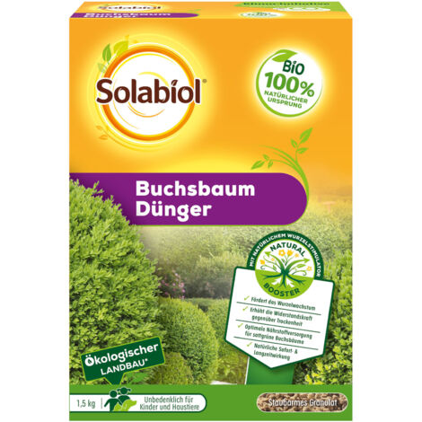 Solabiol Buchsbaum Dünger - 1,5 kg