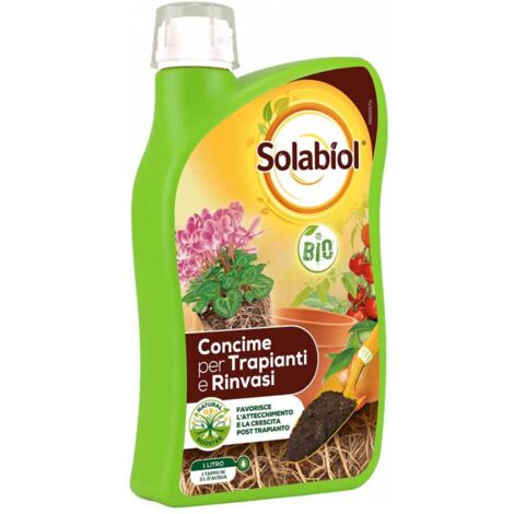 Solabiol Concime Liquido Trapianti e Rinvasi 1 Lt