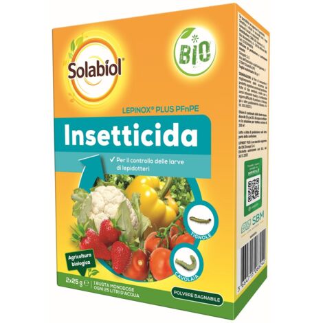 Solabiol Lepinox Plus PFnPE Insetticida Biologico 2x25 gr
