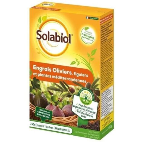 Solabiol Mediterranes Organisches Dünger 750 g