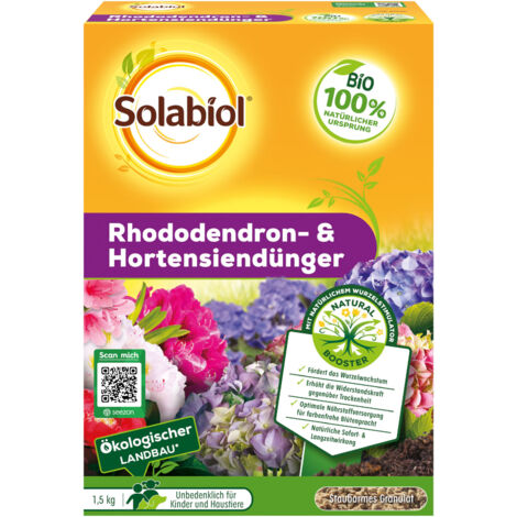 Solabiol Rhododendron- & Hortensiendünger - 1,5 kg