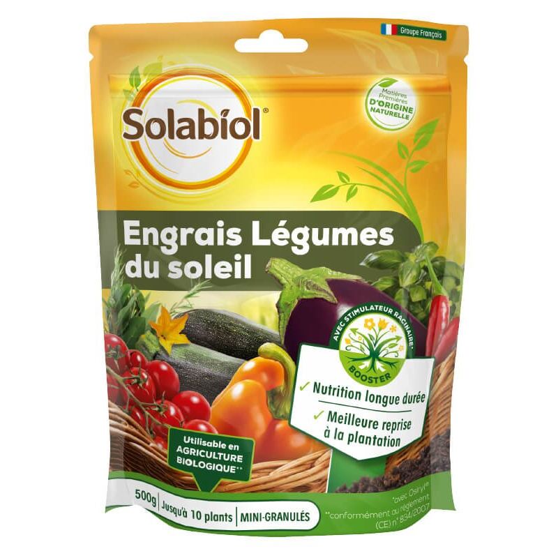 Solabiol - Engrais légumes du soleil - 500g
