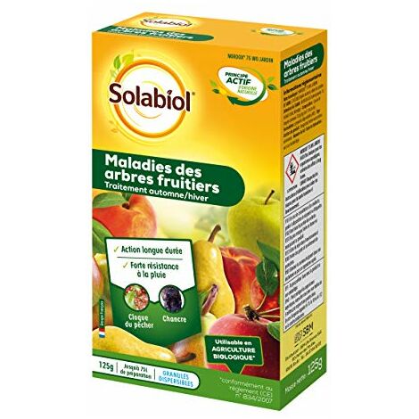 Solabiol SONORD125 Maladies des Arbres Fruitiers 125 G,