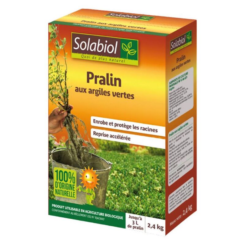 Solabiol - Pralin aux argiles vertes - 2,4 kg