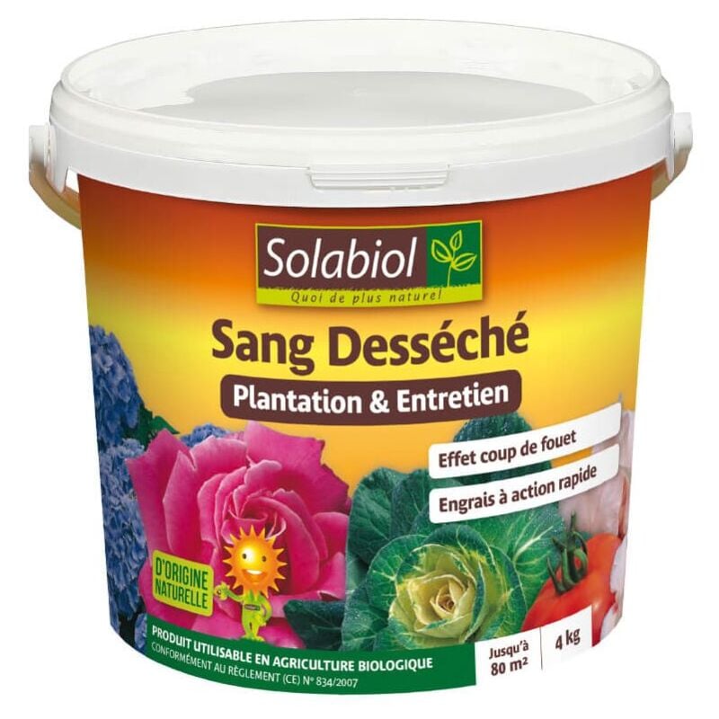 Solabiol - Sang desséché - 4 kg