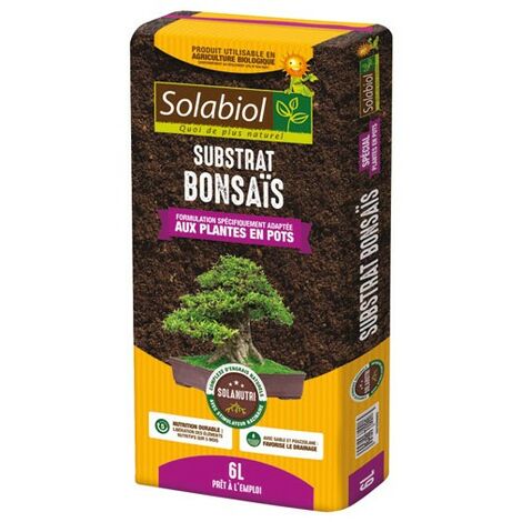 Bonsaïs, Or brun Terreau Bonsai 4L 4L