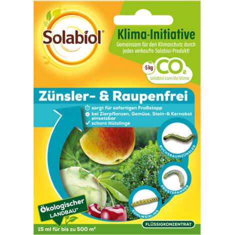 Solabiol Zünsler- & Raupenfrei - 15 ml