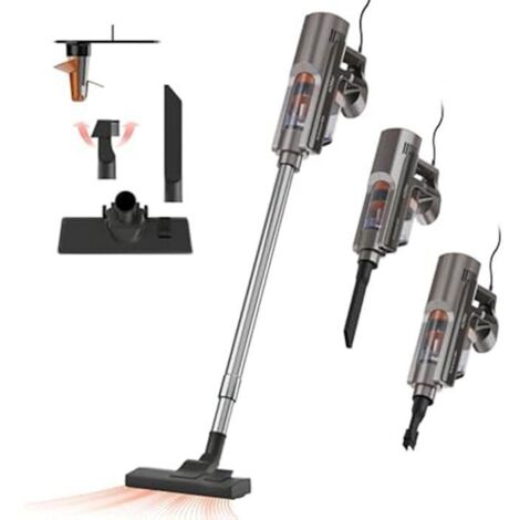 Solac AEC600 Aspirateur balai gris 600 W performant