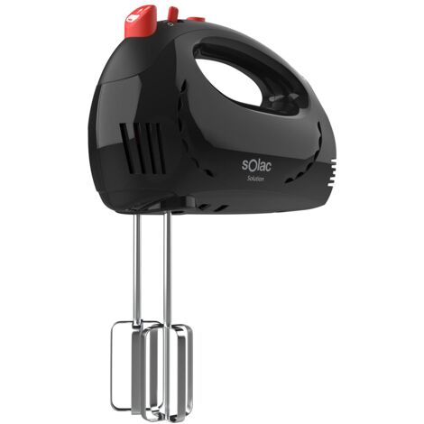 Solac S91300400 Sbattitore Elettrico, 300 W, Plastica, 5 velocità, Nero