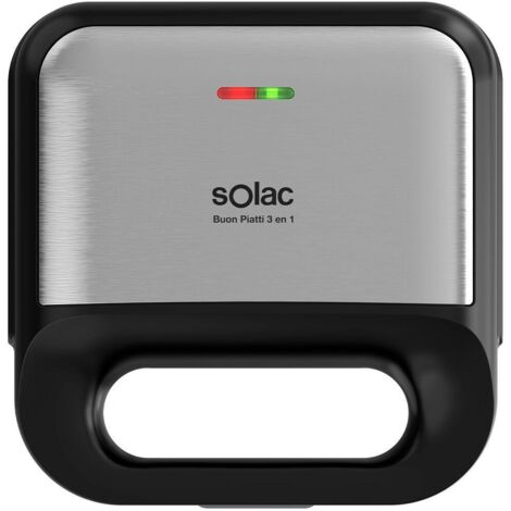 Solac SD5060 Machine à Sandwich Gris Puissance 750W