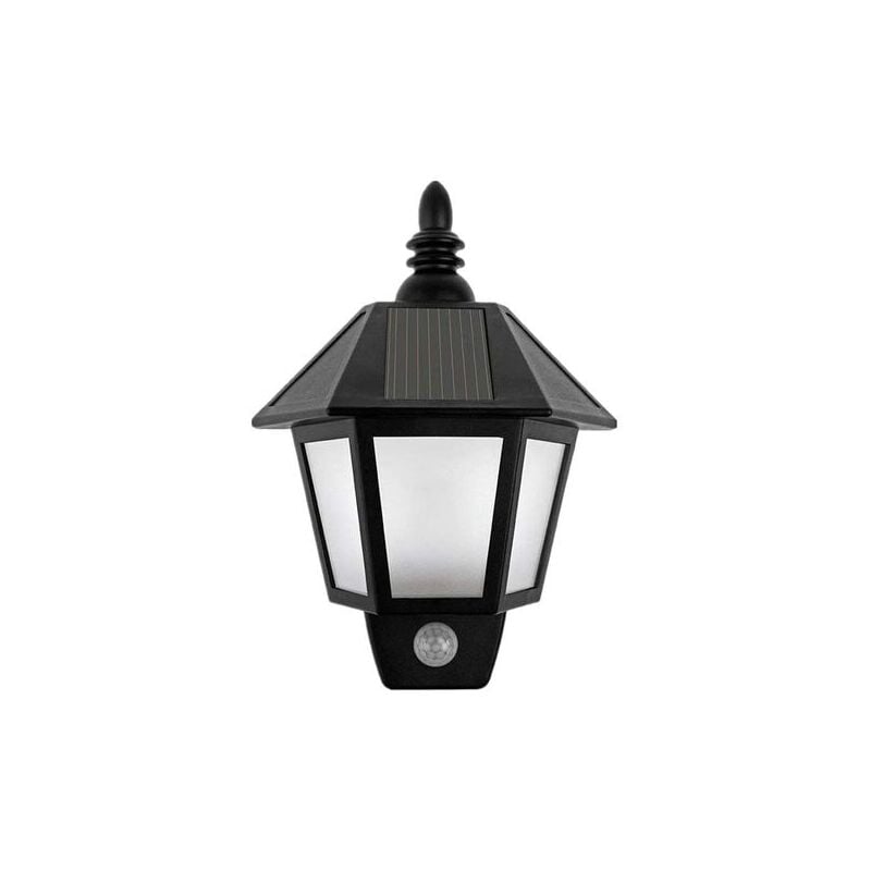 Solaire Alimenté Capteur de Mouvement Mur Lumières Extérieure de Sécurité Appliques led Lanterne Lampe pour Jardin Terrasse Patio Fei Yu