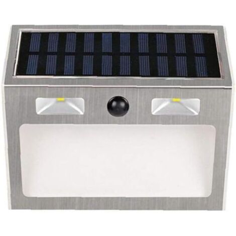 Solaire Corps Humain Induction Lampe Extérieure étanche à Induction Lumière Sécurité à La Maison D'éclairage Lumière En Acier Inoxydable Numérique Porte Lampe De Signal-Fei Yu