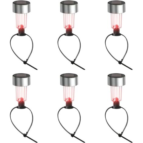 Solaire De Clture Pour Extrieur 6 Pices De Lumires Darbre