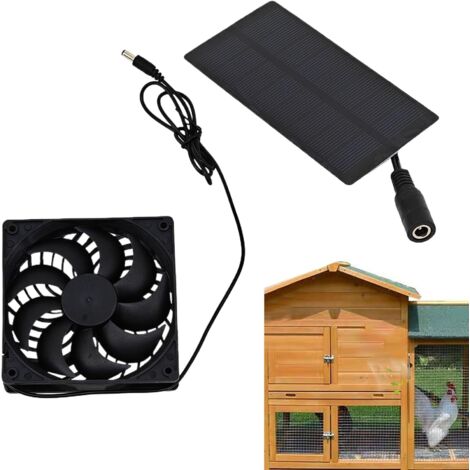 solaire pour poulailler 0 8 W Syst me d vacuation d air
