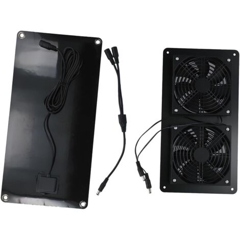 solaire ventilateur d chappement portable 30 W 12 V pour