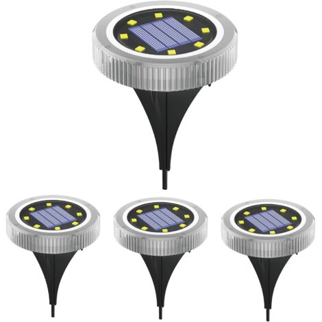 solaires de paysage lampes solaires au sol Le disque solaire