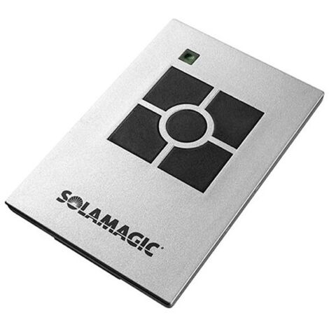SOMAGIC Solamagic 4-Kanal Handsender Funk-Fernbedienung titan für ARC-Steuerung