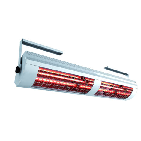 Solamagic ECO+ Profi-Infrarotheizstrahler 4000 Watt Wand/Decke Kurzwellenstrahler Infrarotstrahler ECO+ 4000 W in titan 9100104
