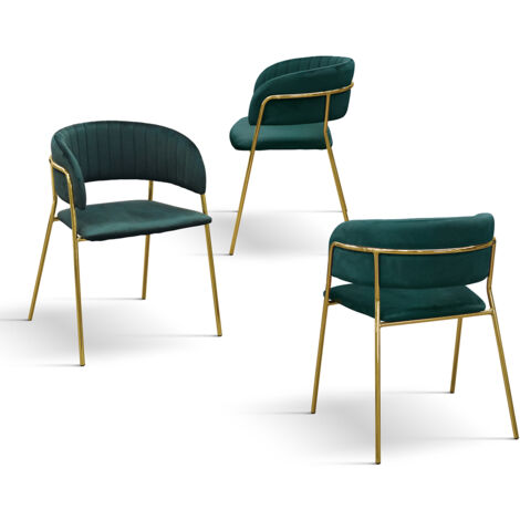 SOLANA - sedia di design moderno in velluto