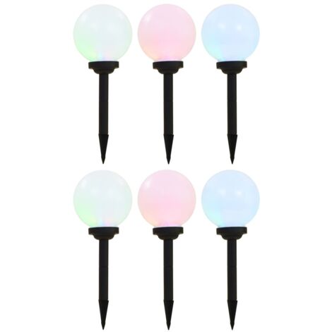 vidaXL Outdoor Solarleuchte LED Kugelförmig RGB - 40 cm