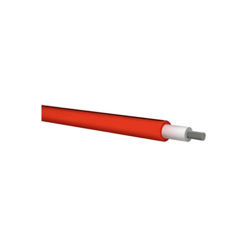 

Cable Unipolar Solar FG21M21 sec. 6,00 mmq Rojo