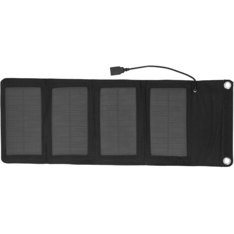 Solar Charger Portable Folding High Conversion Efficiency 7W Protection Battery Power Solar Panel Charger