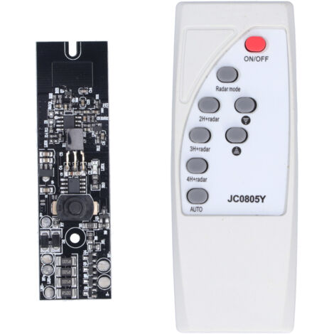 Solar Circuit Board Light Control Radar Human Body Induction High Light Low Light Integrated Controller Module 2.8V‑3.3V
