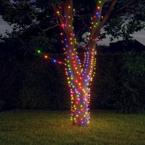 Solar Fairy Lights 5 pcs 5x200 LED Colourful Indoor Outdoor vidaXL