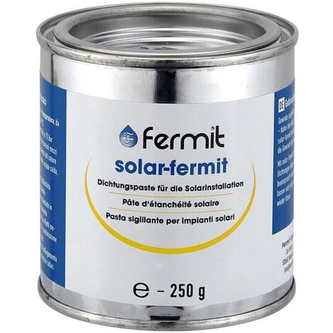 SOLAR-FERMIT Gewindedichtungspaste - zuverlässig und sicher für die Solarinstallation - Dose 250 g