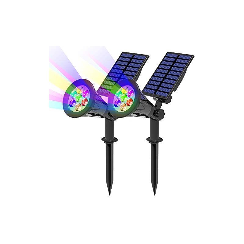 Image of Solar Garden Lights, 2 Pack, 7&hellip;