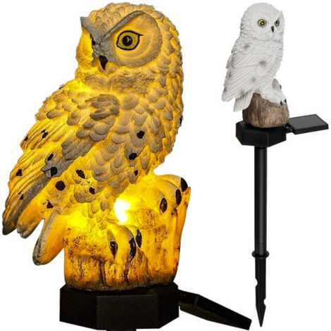 Solar gartenlampe - eule gardlov 23847