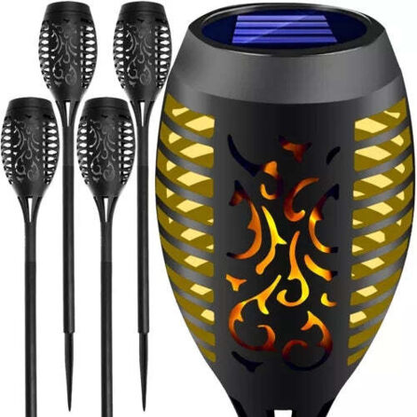 Solar gartenlampe - taschenlampe 4er set 23560