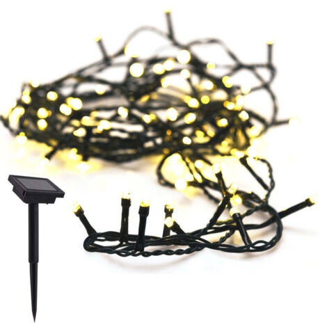 Solar-Gartenlampen, Solar-Girlande, 100 LEDs