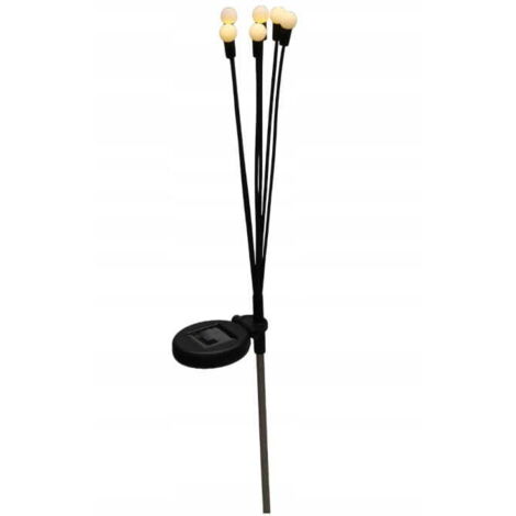 Solar-Gartenleuchte 75 cm mit 6 weißen LEDs