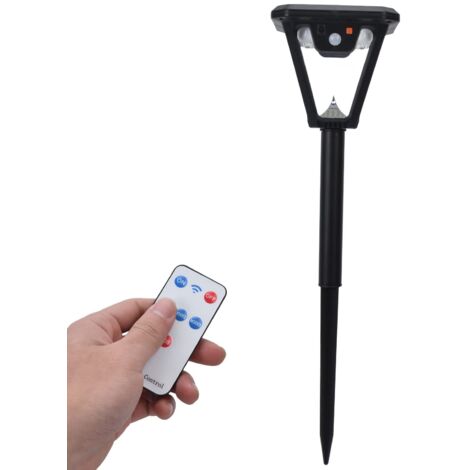 Solar-Gartenleuchte, einfache Installation, USB-Aufladung, helle LED, Bewegungsmelder, Wandleuchte mit 5 Modi für den Garten