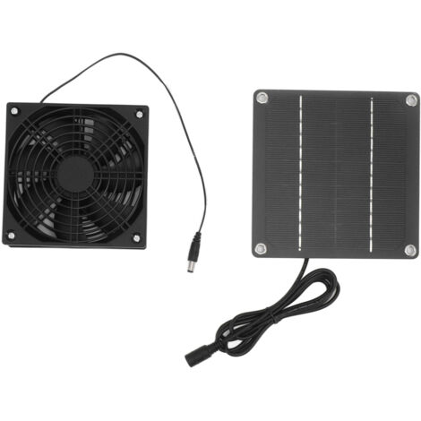 Solar-Gewächshausventilator mit 2200 U/min, monokristallinem Panel und Schutzabdeckung