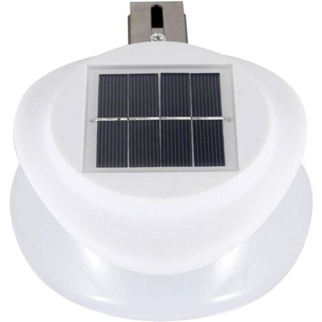 Solar Gutter Lights - Waterproof Wall Lamp - Warm Light - Garden Security - White