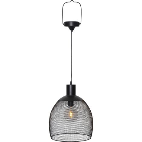 Solar-Hängeleuchte ,Sunlight', Lichtsensor, outdoor, warmweiß, 35cm