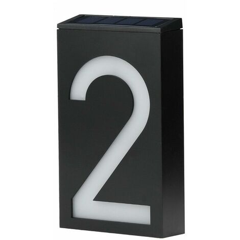 Solar House Number Light, House Number Light Digital House Number Light (2)