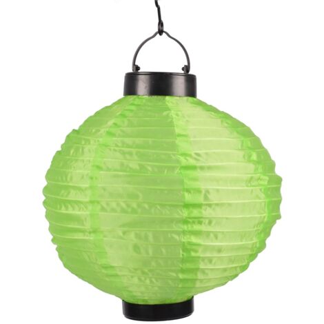 Solar-Lampion Ø20cm LED Papierlaterne Lampenschirm Lampions Laterne Garten Party