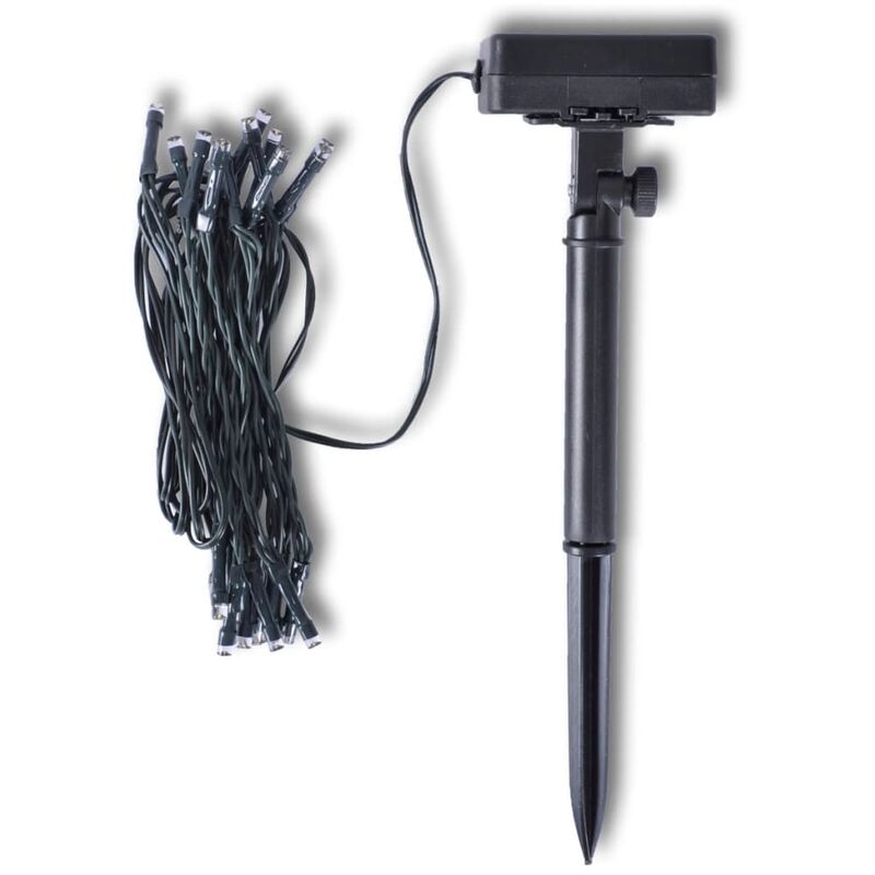 

Solar LED Cadena 24 Luces 3,8M 2 Piezas