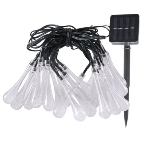 Solar LED Gartengirlande ICE Goldlux 315250