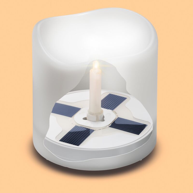 Solarleuchte Kerzenleuchte Candle Light mit Flackerlicht 102079