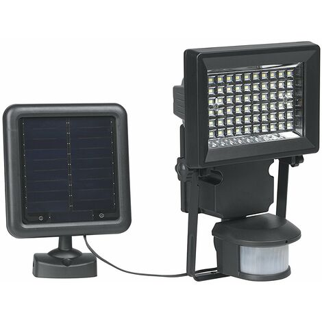 ELRO LED-Scheinwerfer mit 6x1W, kaltweiß, IP44, schwarz
