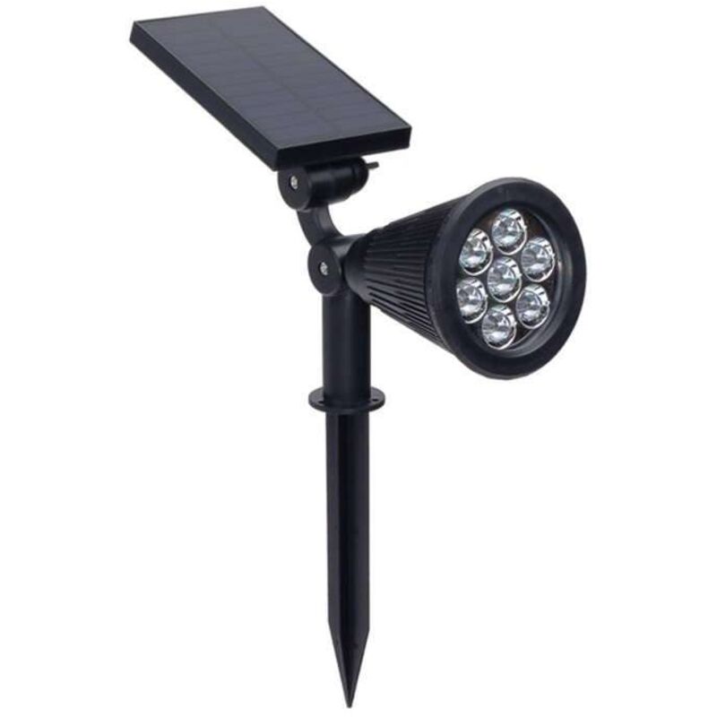 Solar led spot on Piquet 1.5W Green Light