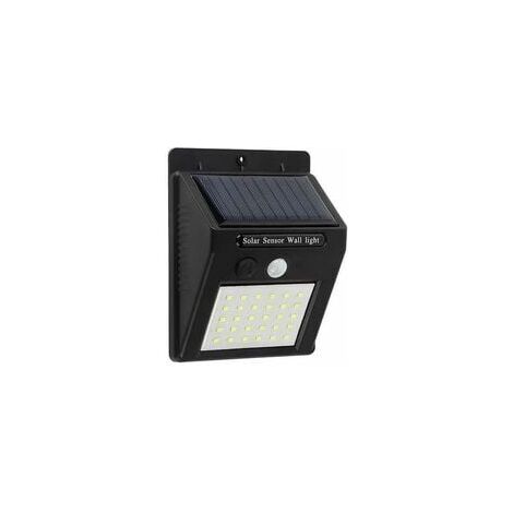 Solar LED Wall Light with PIR Motion Sensor - Outdoor Lighting - 20 Lights