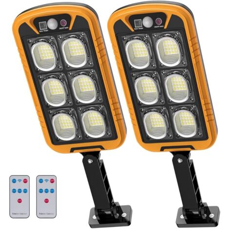 Solar Light Outdoor, Modern Style IP66 WIRELESS, Solar Outdoor Light Motion Sensor, 150W Outdoor LED SPOT with 3 Lighting Modes, 7000K Light for Garden/Garage etc [2PCS]