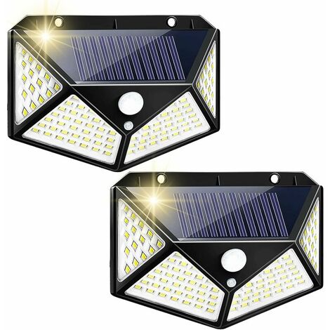 Solar lights for outdoor, wireless, 100 LEDs（1pcs）