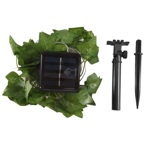 Solar Lights Maple Leaf Fairy Waterproof Outdoor Garland Lamp Christmas for Garden Decoration-2M 20LED