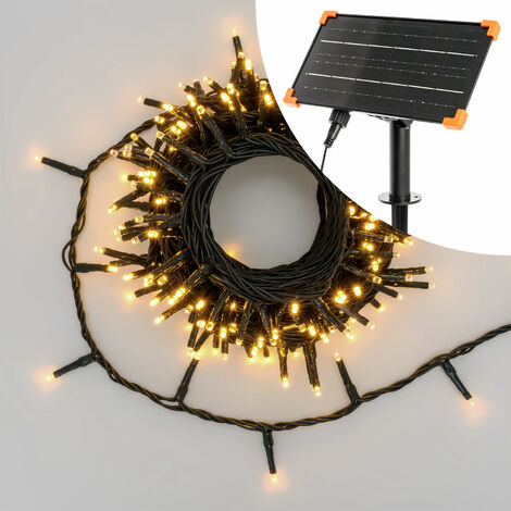 Solar MiniLED Lichterkette 60m für Weihnachtsdekoration